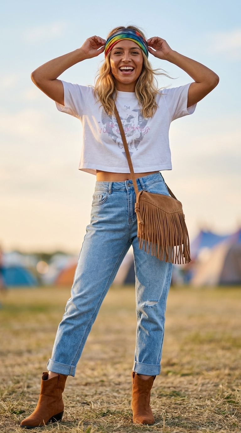 Стрейчеві джинси-бойфренди жіночі блакитні для літнього фестивалю 2026.