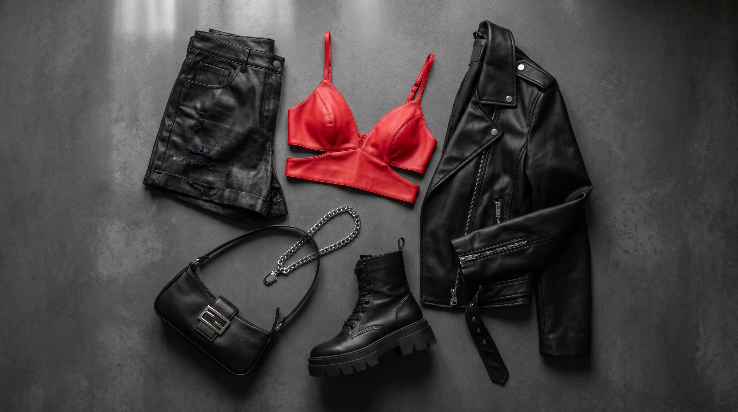 Колаж елементів гардеробу, що формують стильні літні образи 2026, де модні шорти 2026 відіграють центральну роль.