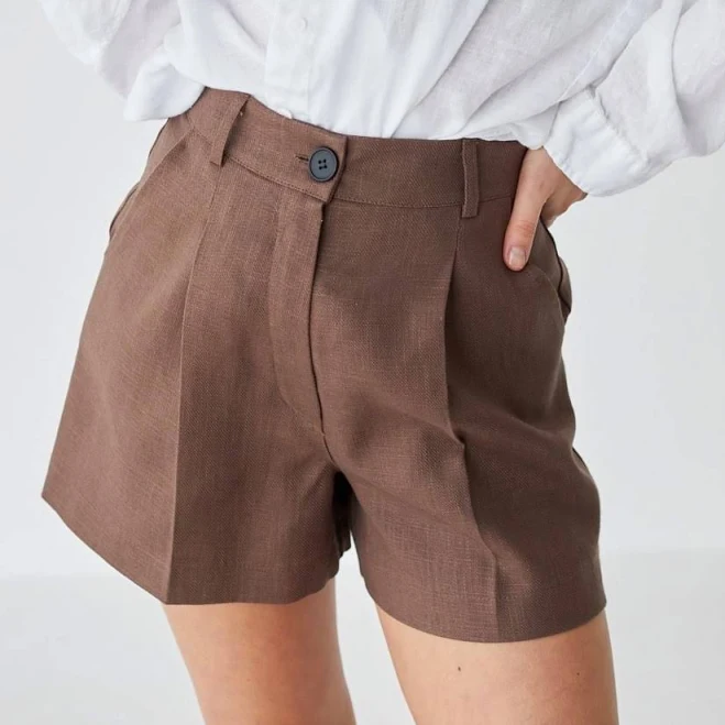 шорти Стильні жіночі шорти з бавовни dp-paradise.com $1000