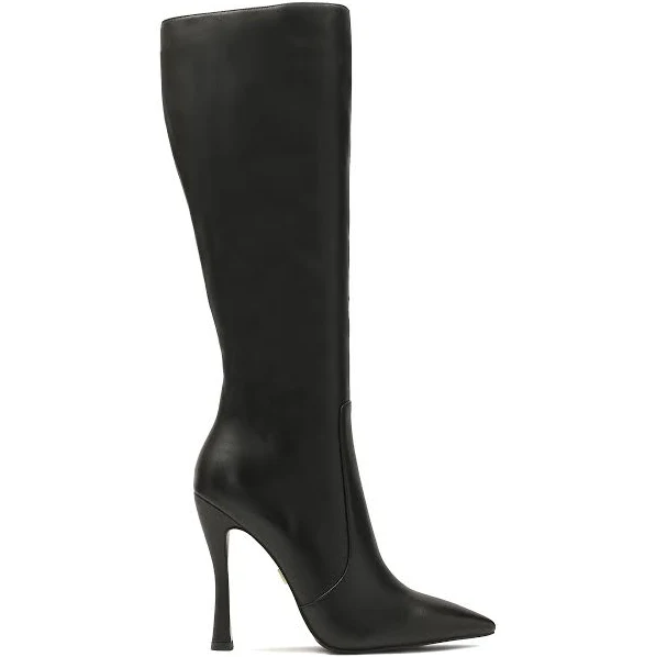 shoes Чорні шкіряні чоботи на високих підборах Kazar $11199