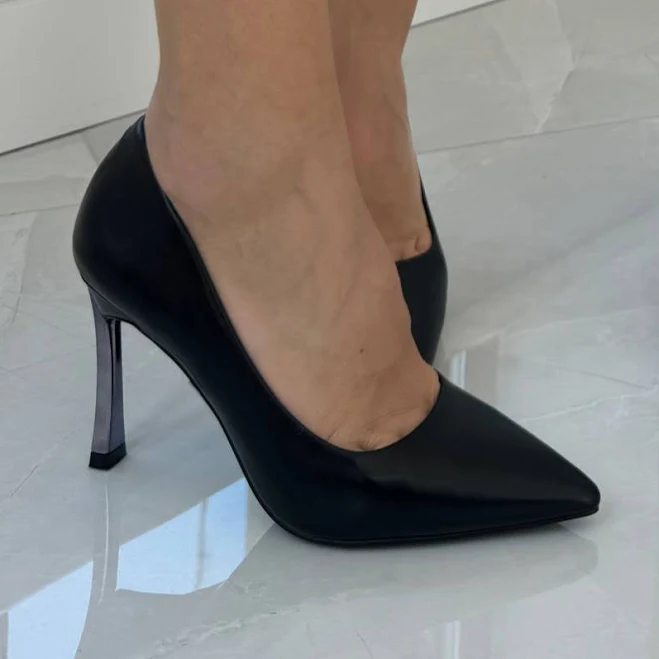 shoes Класичні човники на шпильці чорні marafet.com.ua $1150