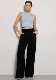 top Трикотажний кроп-топ без рукавів зелений з вирізом на плечі Український виробник одягу Аржен $119