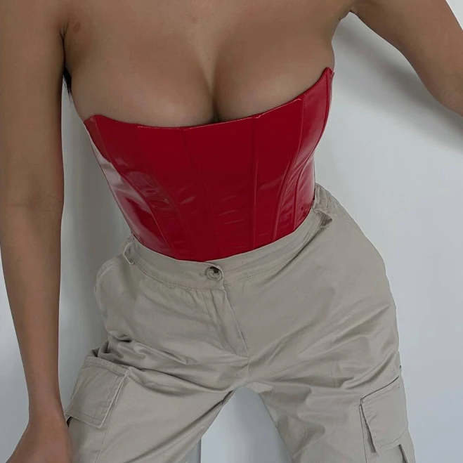 corset_top Топ-корсет з лакової шкіри littleviksi $1210