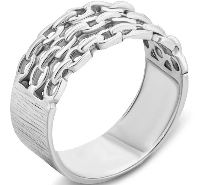 accessory Серебряное кольцо (1250Rh) Срібна Країна $1357