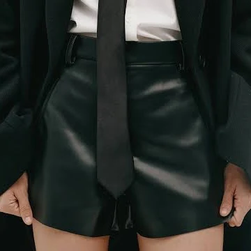 shorts Шорти міні еко-шкіра чорні cici-coco.com.ua $1260