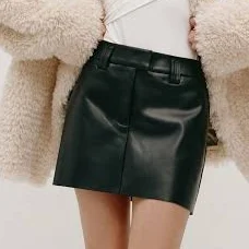 skirt Спідниця міні еко-шкіра чорна cici-coco.com.ua $1280