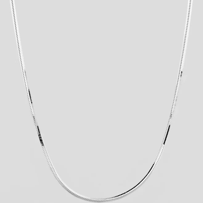 accessory Срібний Ланцюжок Снейк Minimal $1350