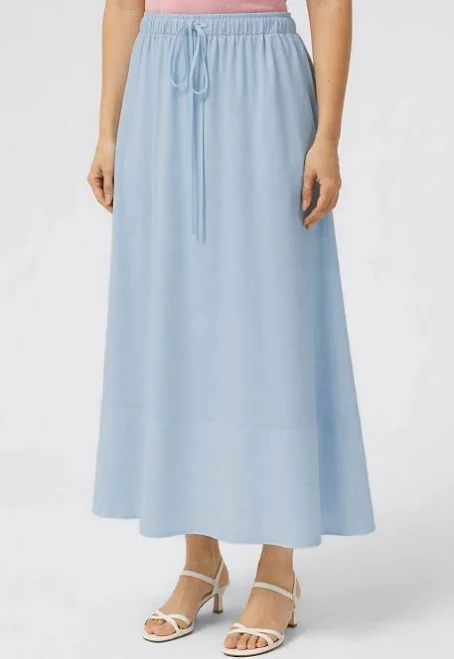 skirt Спідниця блакитний льон Hladysh $1425