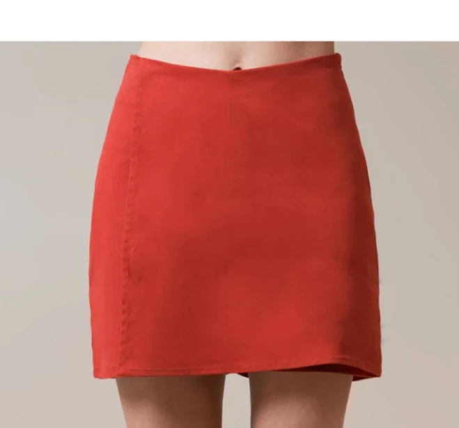 skort Шорти-спідниця теракотові &mdash; універсальний лук kobzart $1470