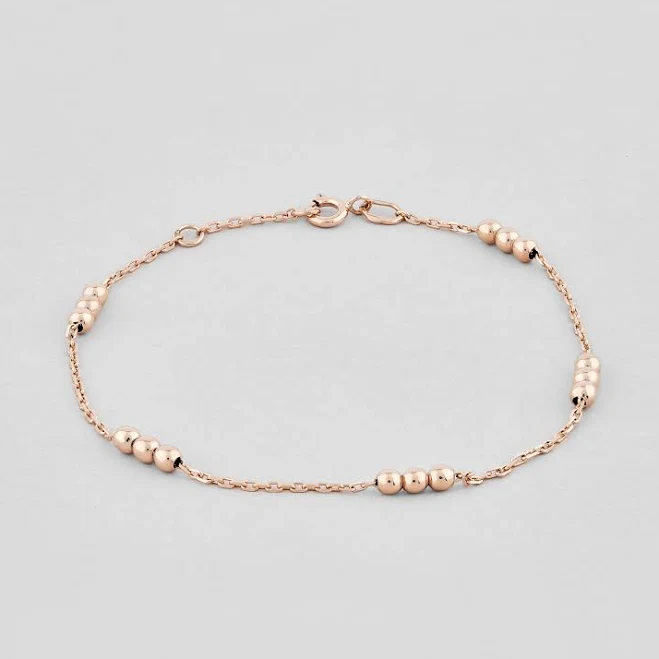 accessory Золотий Браслет Ритмічність. Червоне Золото Minimal $15370