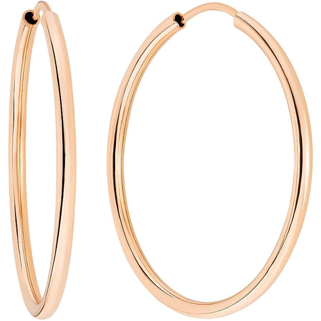 accessory Сережки кільця із червоного золота AURUM jewelry $15986