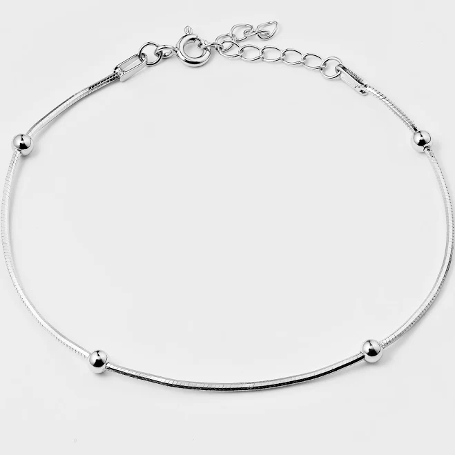 accessory Срібний Браслет Витонченість - 16 см Minimal $1460