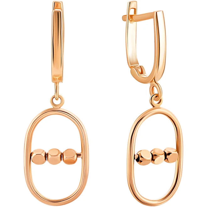 accessory Купити Золоті сережки-підвіски в Інтернет Магазині Золота Країна. Золотий Вік. Акція. Знижки Золота Країна $17134