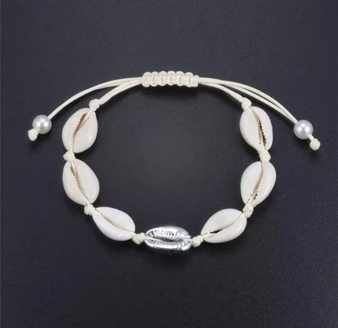 accessory Браслет із натуральної мушлі каурі kvitka-brend.com.ua $175