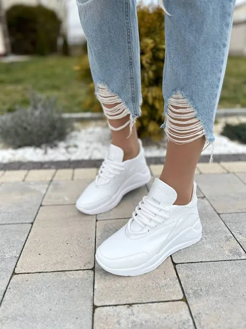 shoes Білі шкіряні жіночі кросівки marise.com.ua $1790