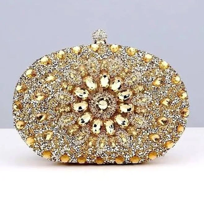 bag Шикарна золота сумочка у стразах, вечірня сумочка стрази каміння, блискучий золотий клатч, клатч Shafa $1850
