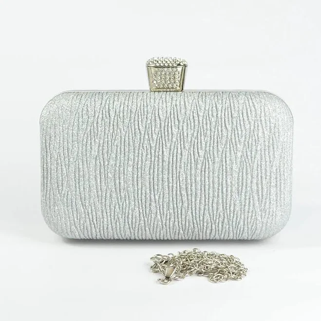 bag Клатч бокс на ланцюжку сріблястий вечірній жіночий маленький випускний 19x11x5 см. Сумки ROZETKA $750