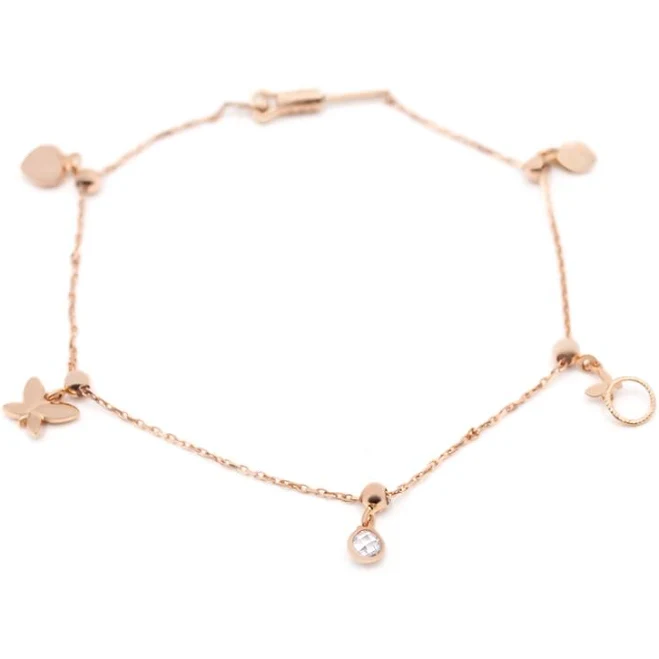 accessory Браслет золотий з підвісками 1P1/01 Ювелір Капітал $21036