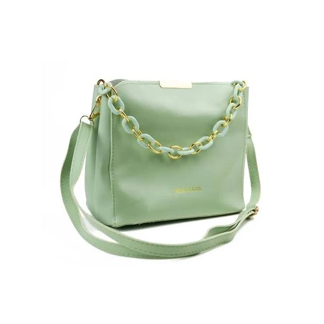 bag Жіноча маленька сумочка м'ятного кольору 200*95*190мм CS10982G. Сумки ROZETKA $250