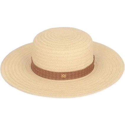 accessory Солом'яний капелюх з великими полями Kazar $2499