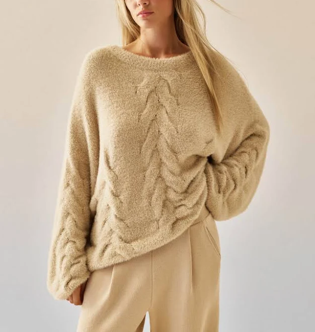 top 25 Union Об'ємний светр із м&rsquo;якої пухнастої пряжі Aria 25 Union $3250