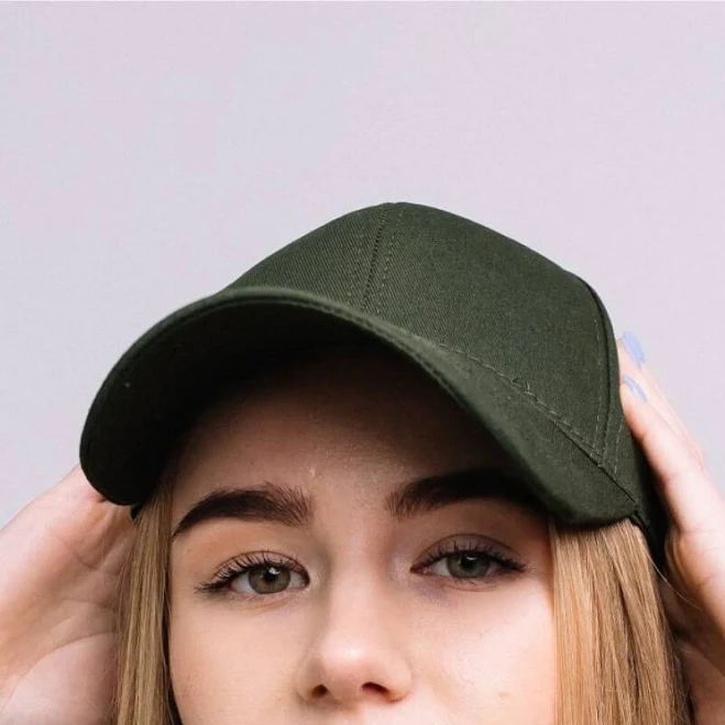 accessory Жіноча Оливкова Хакі кепка бейсболка літня Not Enot $250