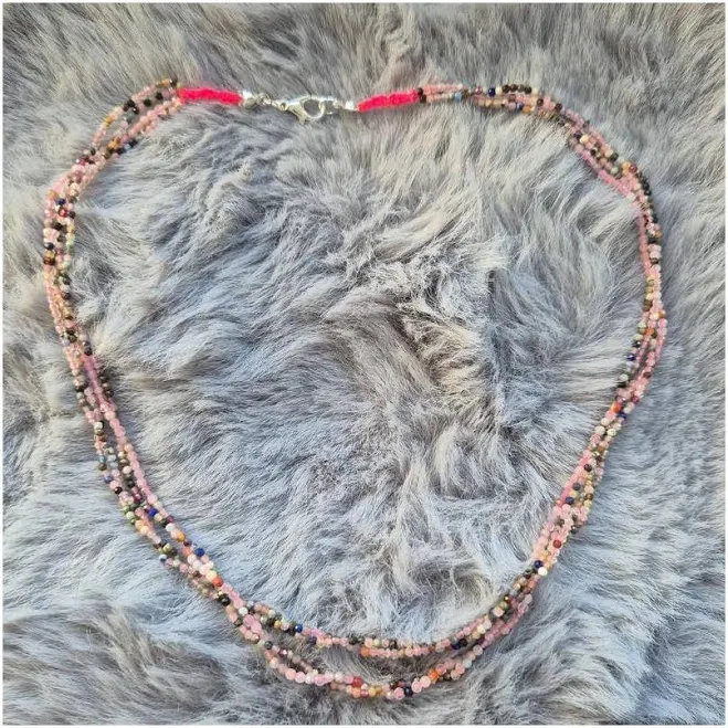 accessory Багаторядне намисто з натуральних каменів | ручна робота. Біжутерні кольє і намиста ROZETKA $260