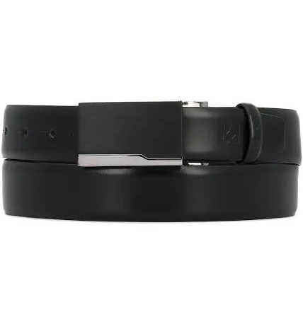 accessory Чорний шкіряний ремінь з металевою пряжкою Kazar $2699