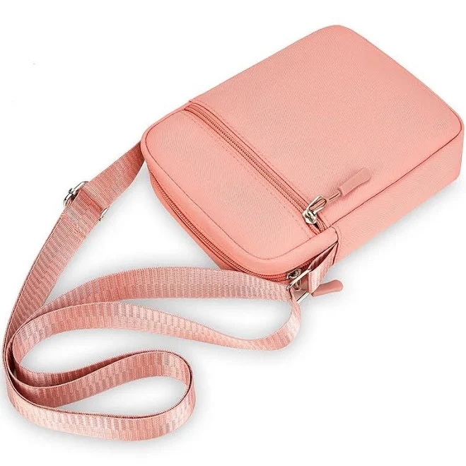 bag Жіноча сумка через плече на 3 відділи 20*15*5 см рожевого кольору. Сумки ROZETKA $229