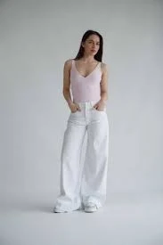 jeans Білі джинси жіночі палаццо, розмір 34 label-shop.com.ua $1900