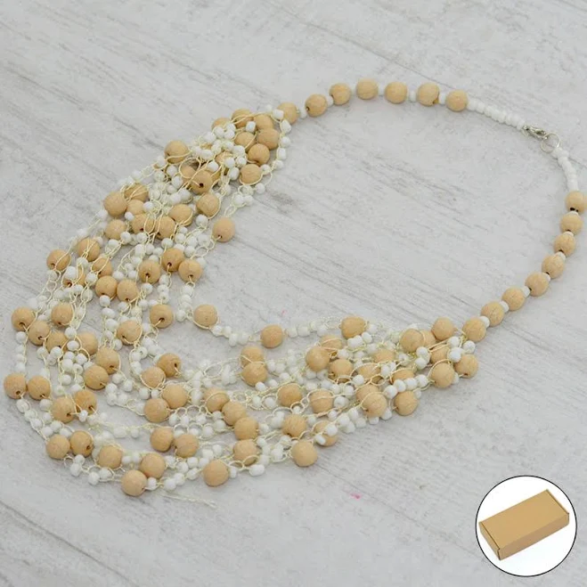 accessory Дерев'яне намисто 