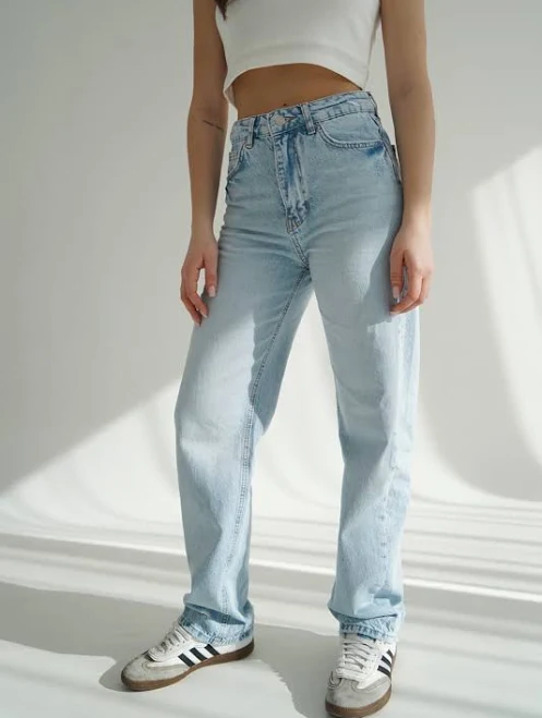 джинси Жіночі світлі джинси мом (весна), розмір 38 label-shop.com.ua $1800