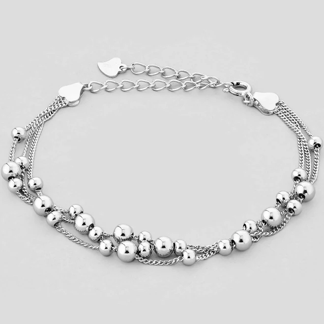 accessory Срібний Браслет Плетиво думок Minimal $3850