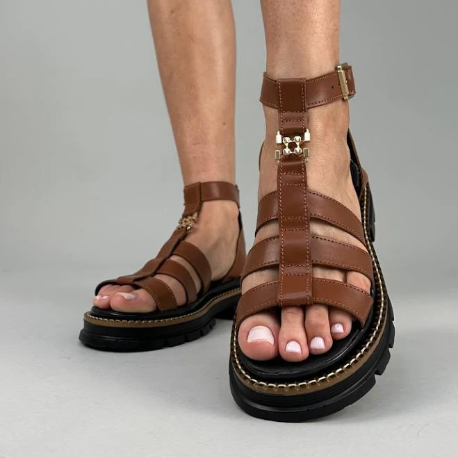 shoes Босоніжки жіночі шкіряні коричневого кольору 3915 Maletskiy $3190