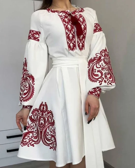 maxi dress Жіноча вишита сукня Завитки Etno-City $3999