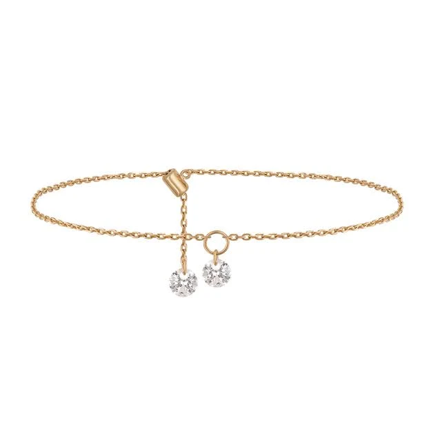 accessory Браслет з жовтого золота з фіанітами. Артикул: 411292710301 SOVA $6495