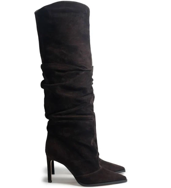 shoes Коричневі замшеві чоботи 4602 VECHOROVA vechorova.com.ua $8950