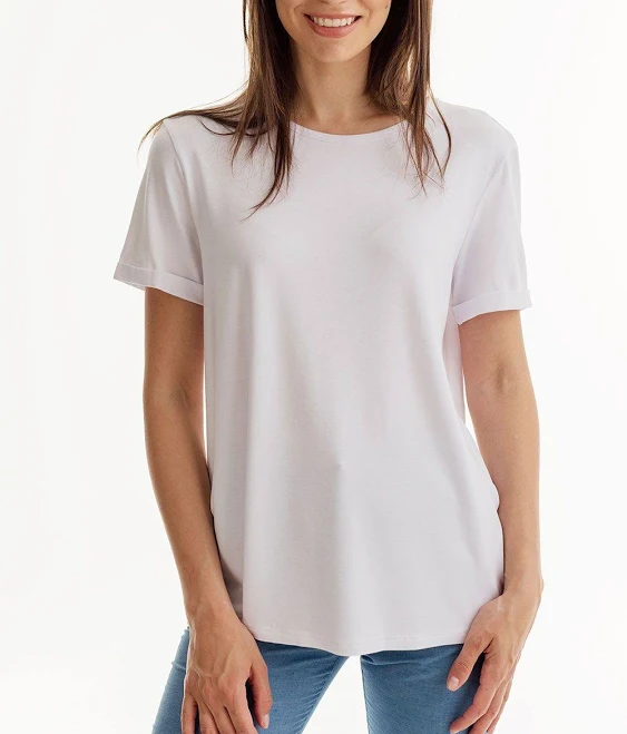 top Базовая белая футболка Natali Bolgar $498