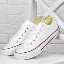 shoes Кеди білі текстильні дихаючі на шнурівці Взуття UA $499