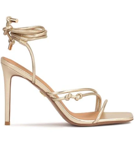 shoes Елегантні золоті босоніжки на тонких підборах Kazar $5599