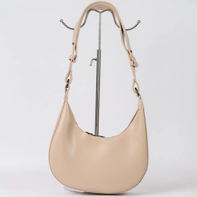 bag Сумка хобо напівмісяць 587992 Бежева Sezon $780