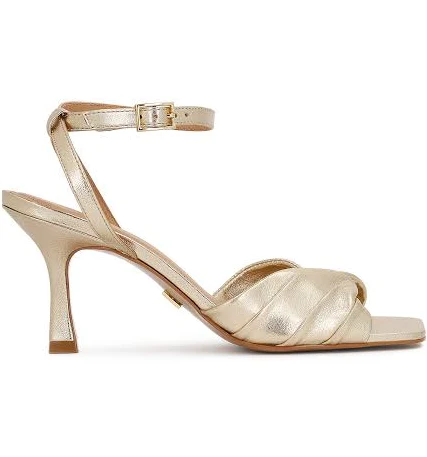 shoes Золотисті сандалі з ременями навколо щиколотки Kazar $6099