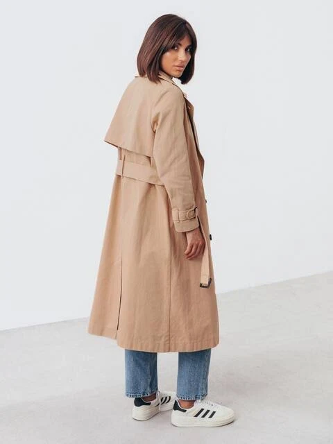 outerwear Бежевий тренч у класичному стилі 62260 dressa.com.ua $2199