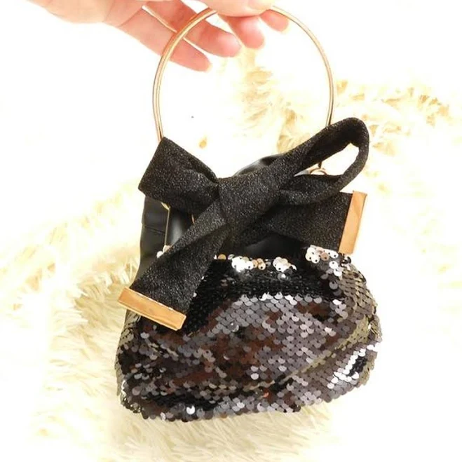 bag маленька сумка клатч з блискучими переливаються паєтками паєтки Shafa $668