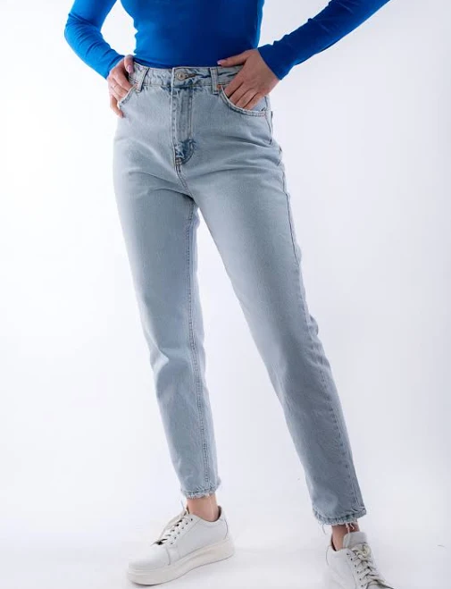 jeans 698 Джинси МОМ світло-блакитні, 38 Feminista.ua $1295
