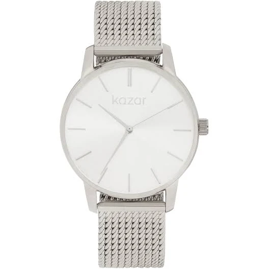 accessory Мінімалістичний годинник сріблястого кольору Kazar $7099