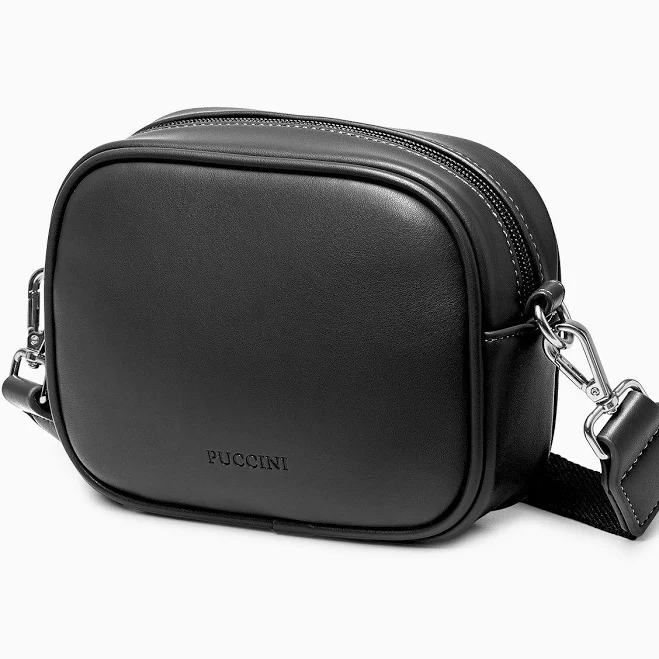 bag Жіноча сумка крос-боді маленька чорна Puccini UA $739