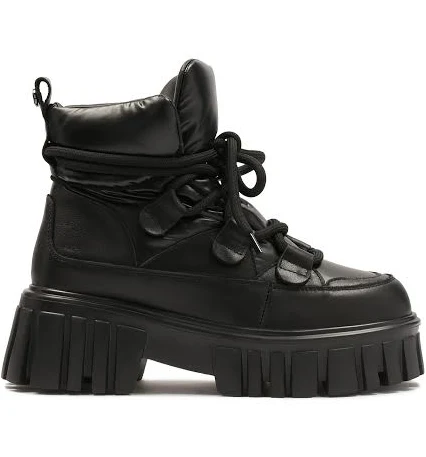 shoes Чорні черевики на масивній підошві з м'яким верхом Kazar $7599