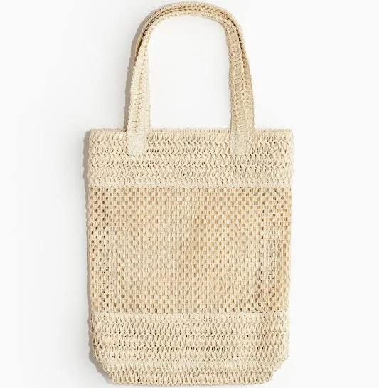bag Солом'яна сумка-шоппер - Бежева Home Zone $908