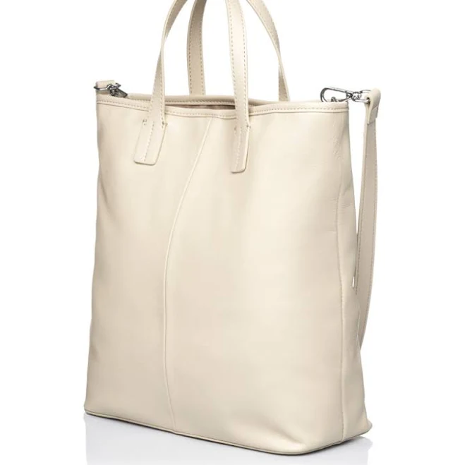 bag Сумка-шопер жіноча з натуральної шкіри світло-бежева BAGS4LIFE 7730 Vito Torelli $1939
